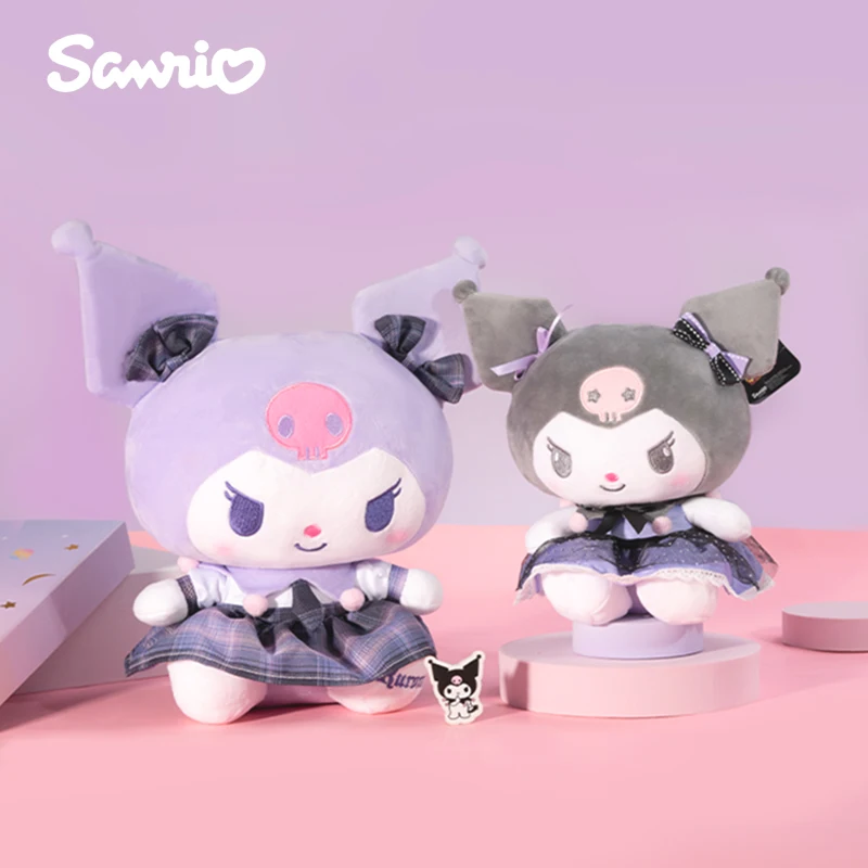 Sanrio Hello Kitty Kuromi Changing Series Stuffed Toy Plushier Soft Throw Pillow Plush Dolls Girlfriend Birthday 3 - Kuromi Plush