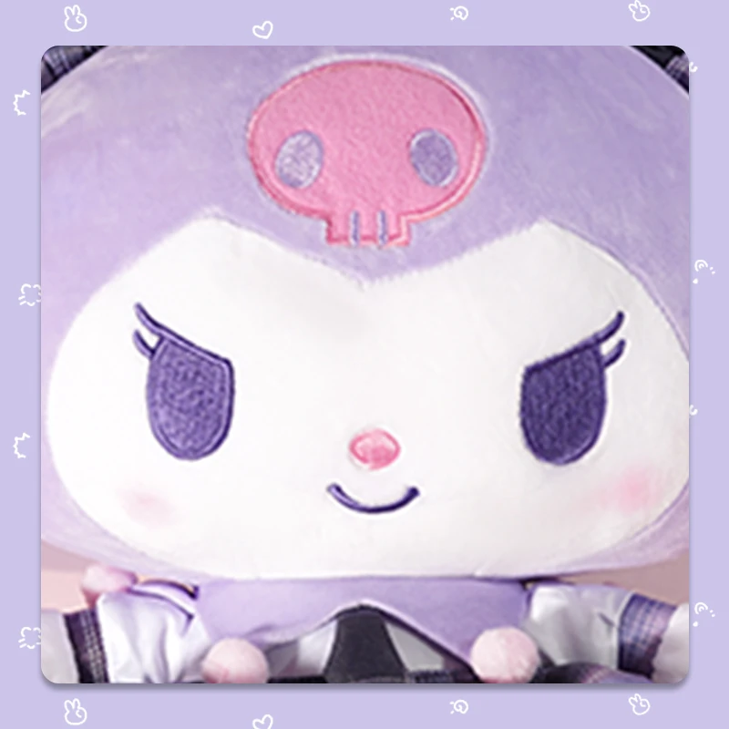 Sanrio Hello Kitty Kuromi Changing Series Stuffed Toy Plushier Soft Throw Pillow Plush Dolls Girlfriend Birthday 5 - Kuromi Plush